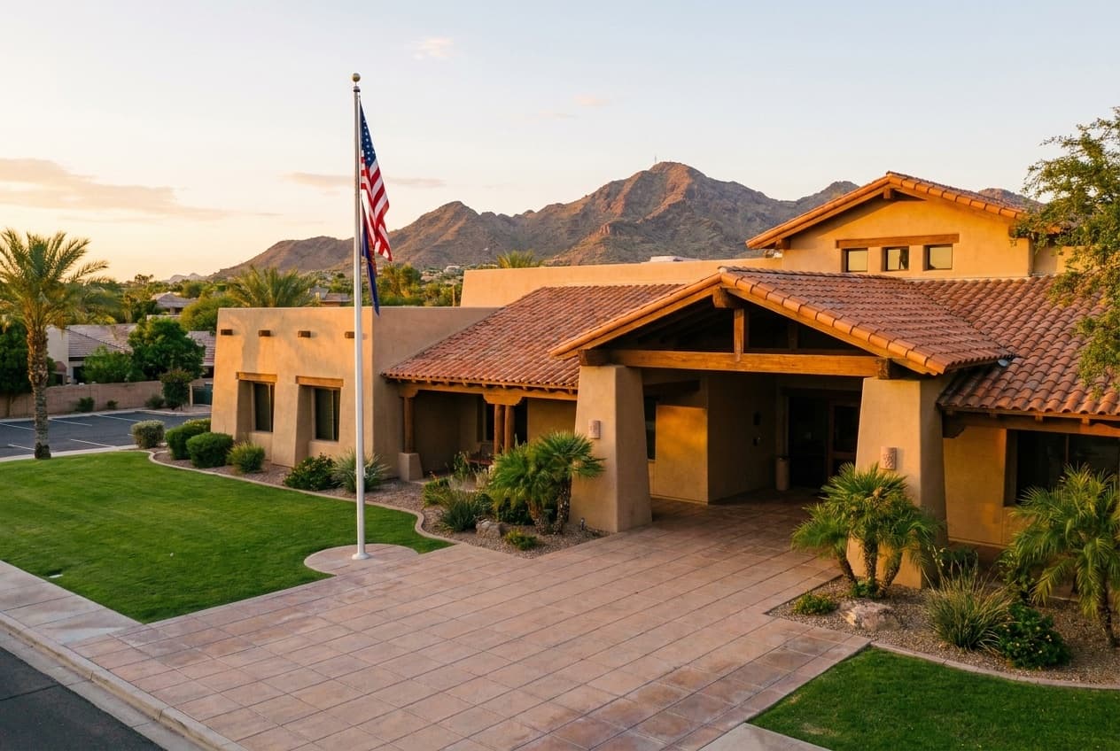 Ahwatukee Foothills with South Mountain in the background