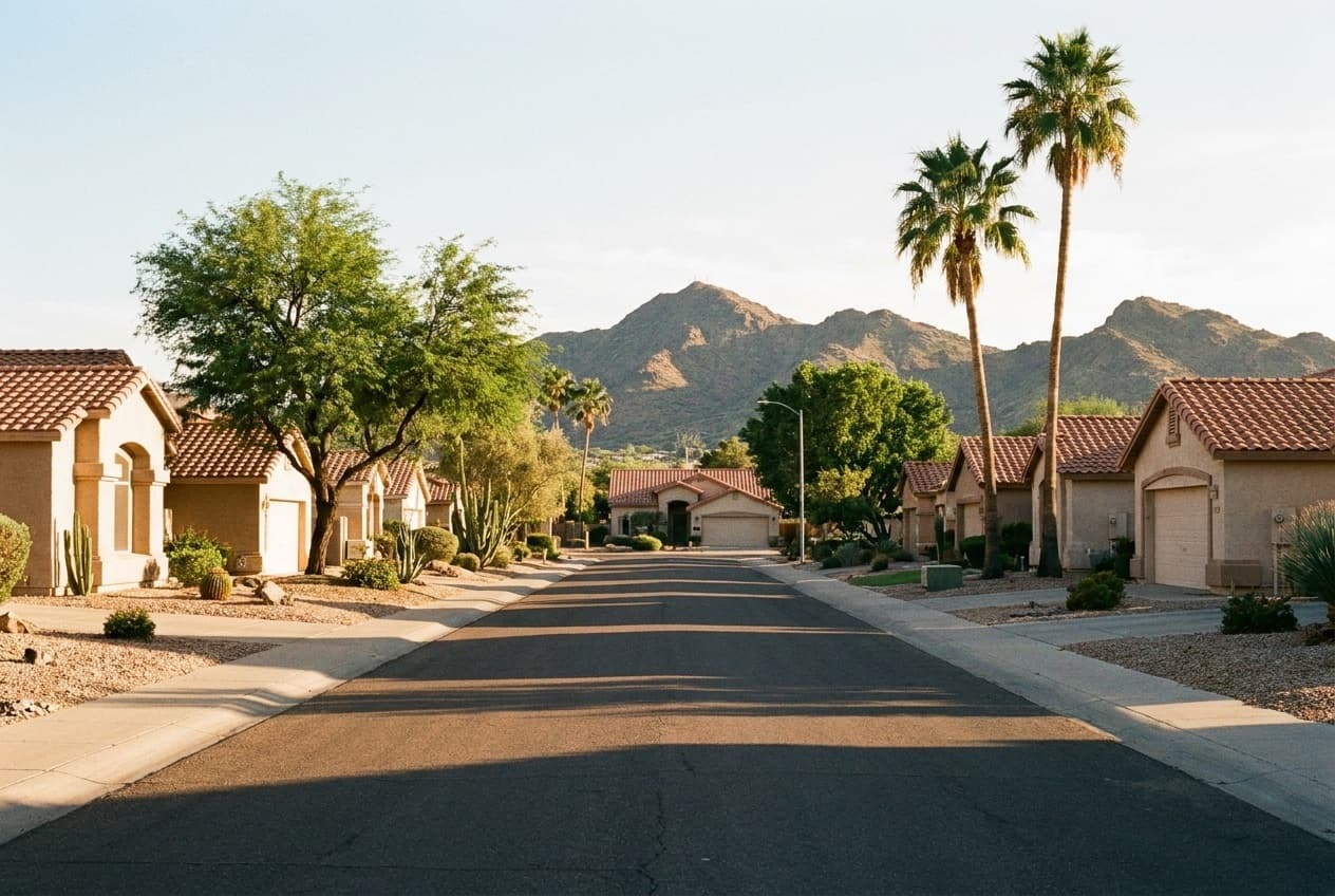 A desert home in the Ahwatukee Foothills